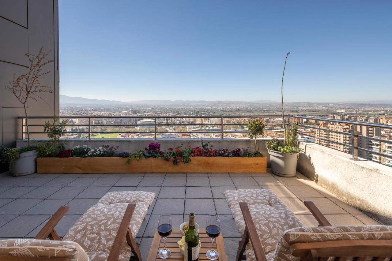 Atico Top Granada, Penthouse, 18-19Th Floor, City Centre, Views, Terrace, Free Parking מראה חיצוני תמונה