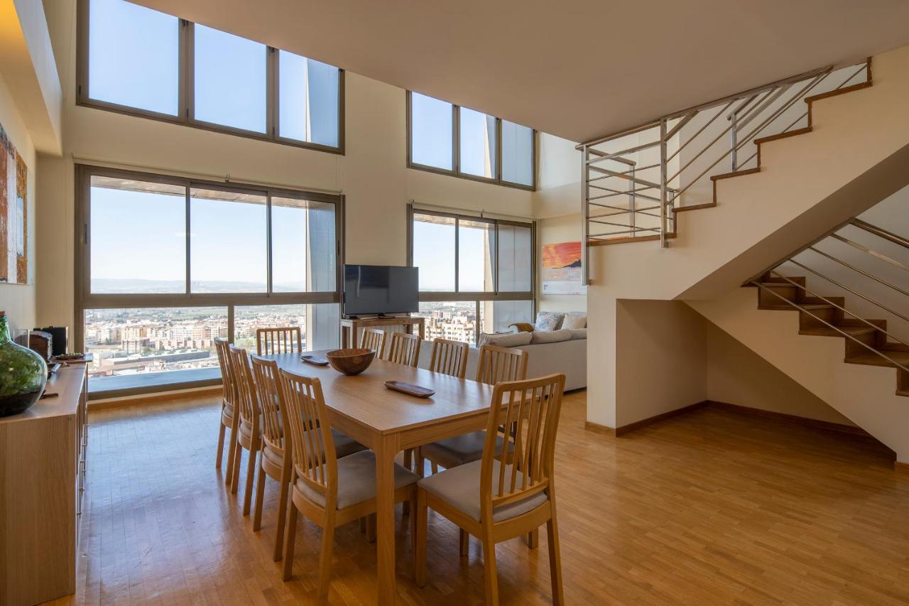 Atico Top Granada, Penthouse, 18-19Th Floor, City Centre, Views, Terrace, Free Parking מראה חיצוני תמונה