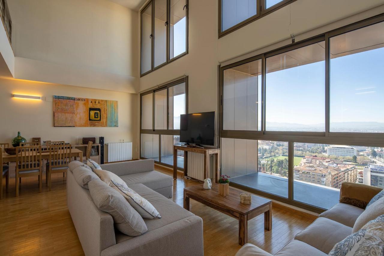 Atico Top Granada, Penthouse, 18-19Th Floor, City Centre, Views, Terrace, Free Parking מראה חיצוני תמונה