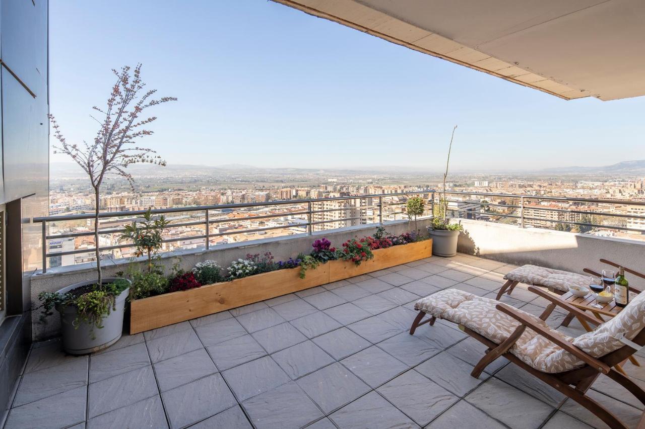 Atico Top Granada, Penthouse, 18-19Th Floor, City Centre, Views, Terrace, Free Parking מראה חיצוני תמונה